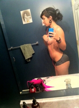 Sexy brunette teen - #16
