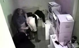 Slutty Blonde Secretary Takes A Deep Drilling From Behind