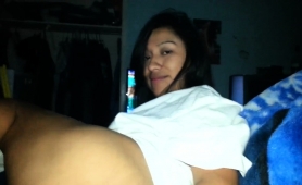 Amateur Latina Has A Fat Cock Plowing Her Wet Pussy In Pov