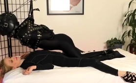 Amateur Blonde Mistress Giving The Ultimate Chastity Tease