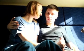 double-cum-in-mouth-for-stepsister-traveler-on-a-train