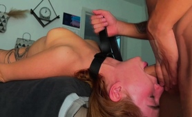 Super Hot Chick Gets Mouth Fucked