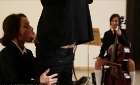 The 2 Hot Young Really Enjoy Their Music Lesson