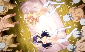 Voluptuous Hentai Beauties Indulge In Hot Group Sex Action